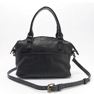 American Leather Co. Carrie  Mini Dome Crossbody in Black